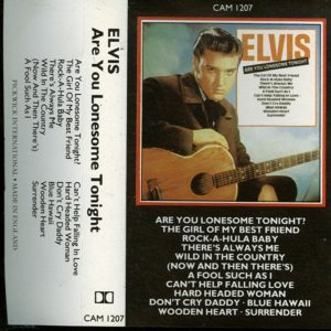 Are You Lonesome Tonight by Elvis Presley from Camden on Cassette (CAM 1207)