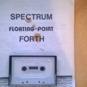 FP 50 Forth: Spectrum Floating-Point FORTH for ZX Spectrum from Mike Hampson/Lord Software