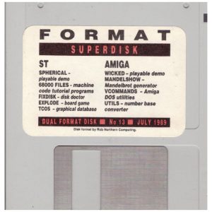 ST Amiga Format No.13 July 1989 Coverdisk