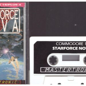 Starforce Nova for Commodore 16/Plus 4 from Mastertronic (2C 0194)
