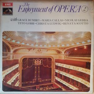 The Enjoyment of Opera II vinyl record, His Master’s Voice SEOM 3, opera music collection